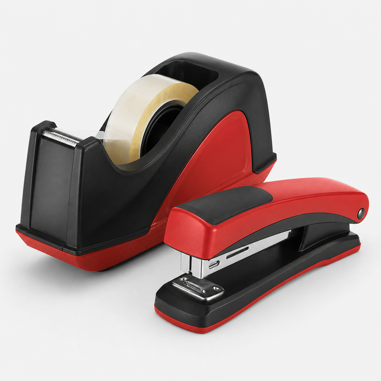Tape Dispenser & Manual Stapler