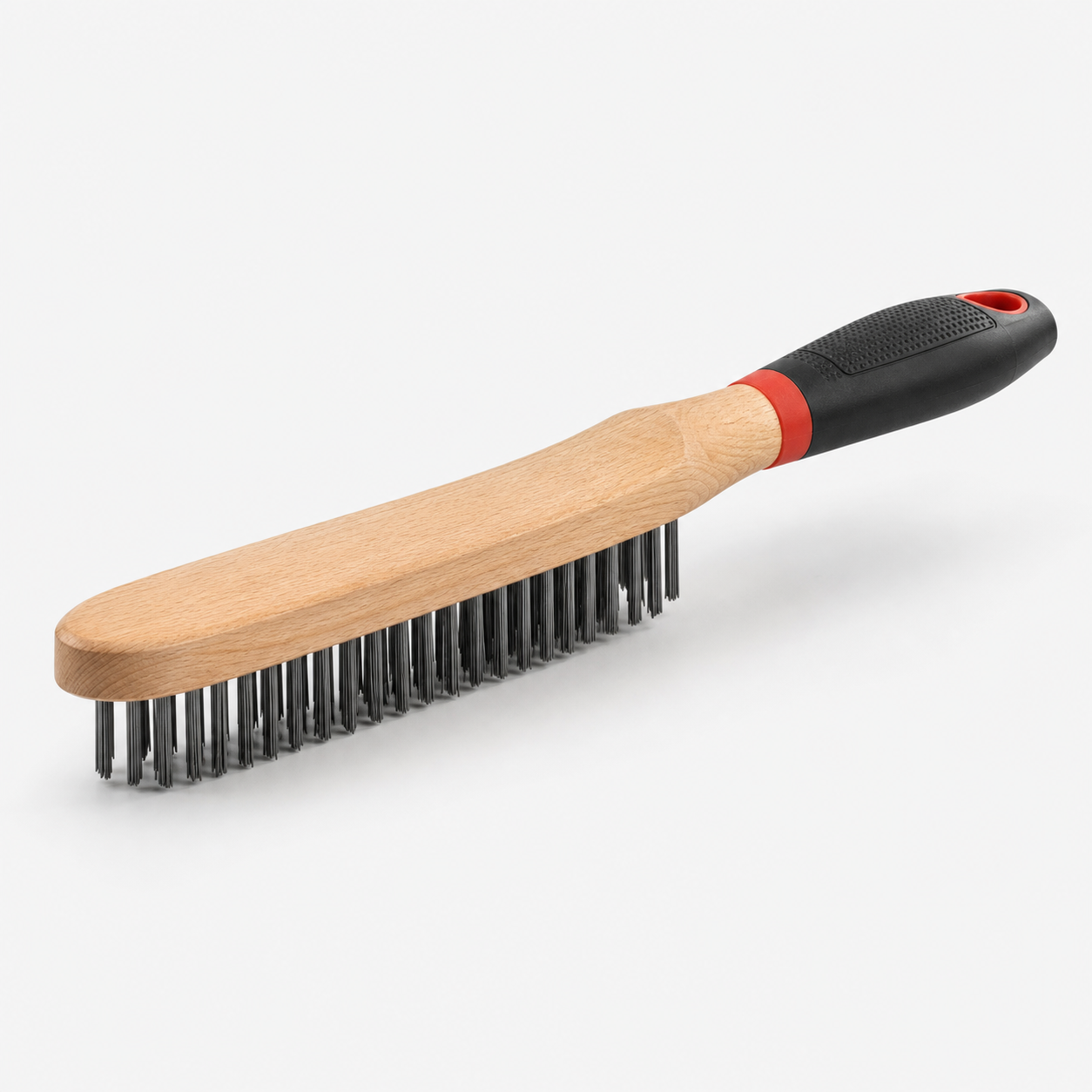 Wire Brush Wood Handle